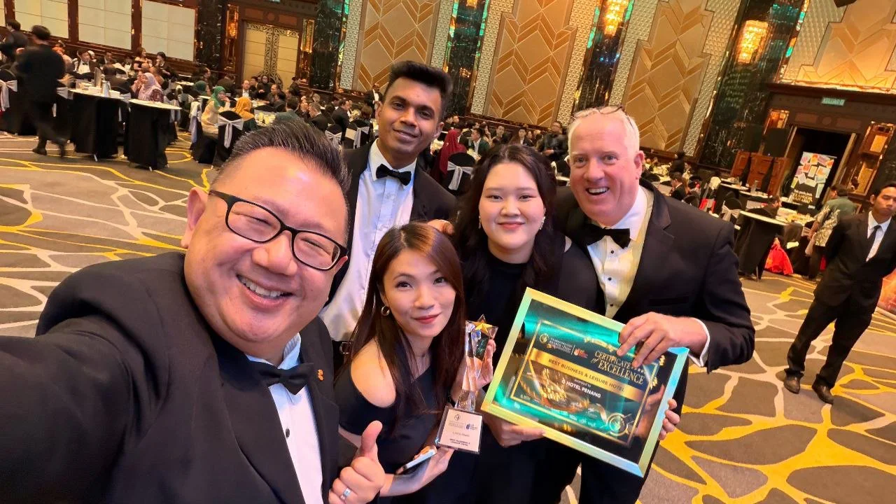G Hotel team selfie