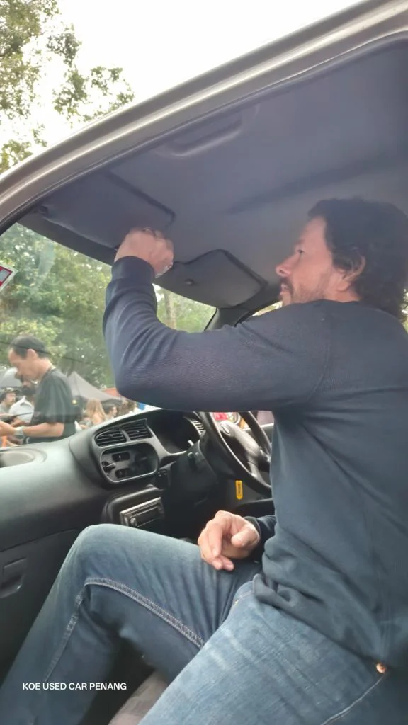 Mark Wahlberg signed a Penang man’s Kelisa. He turns 51 this week.
