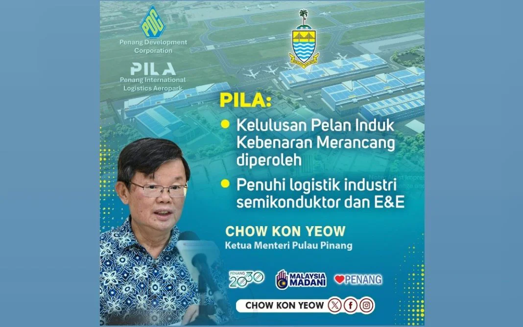 Penang International Logistics Aeropark air cargo warehouse