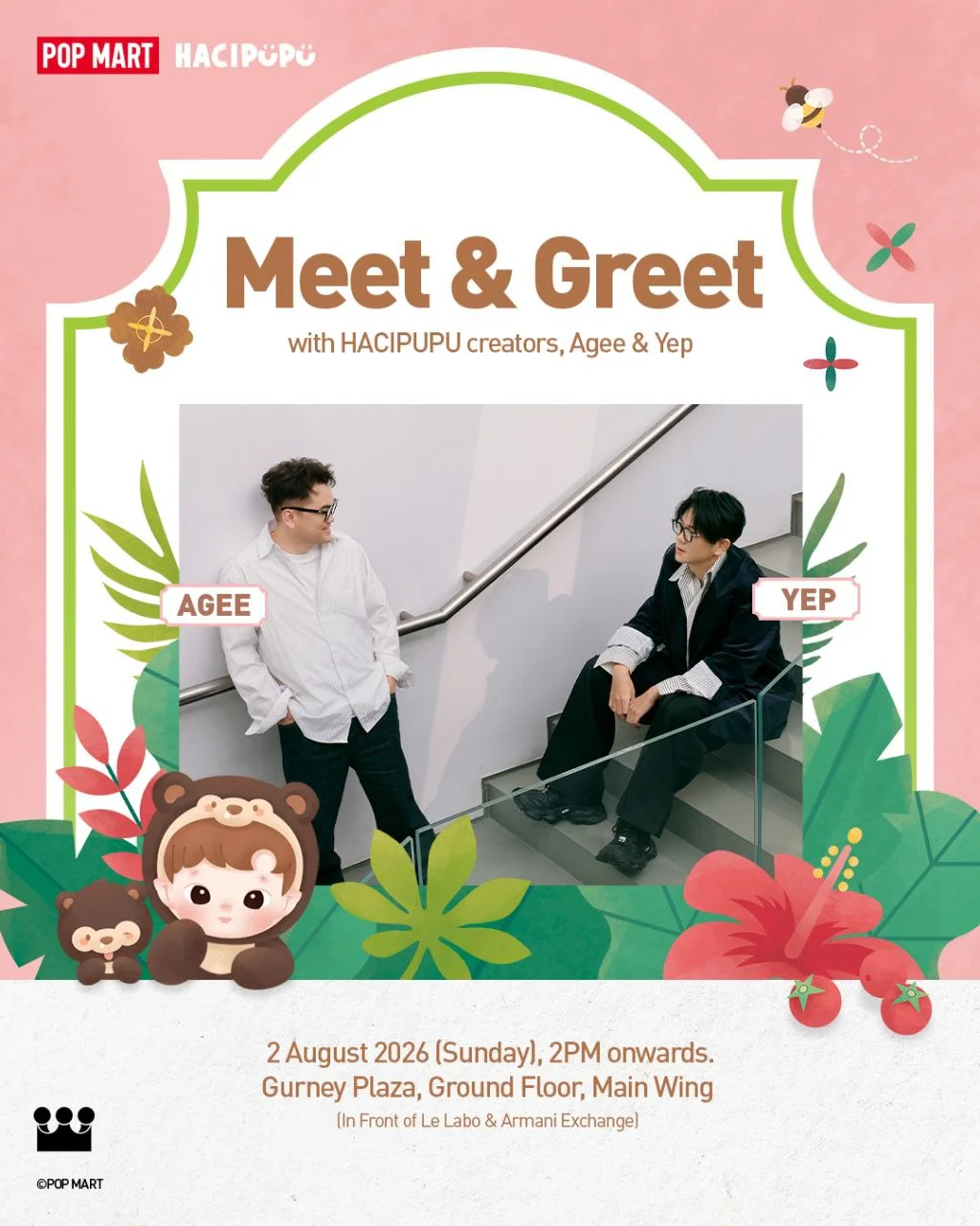 Meet and Greet with HACIPUPU creators Agee and Yep