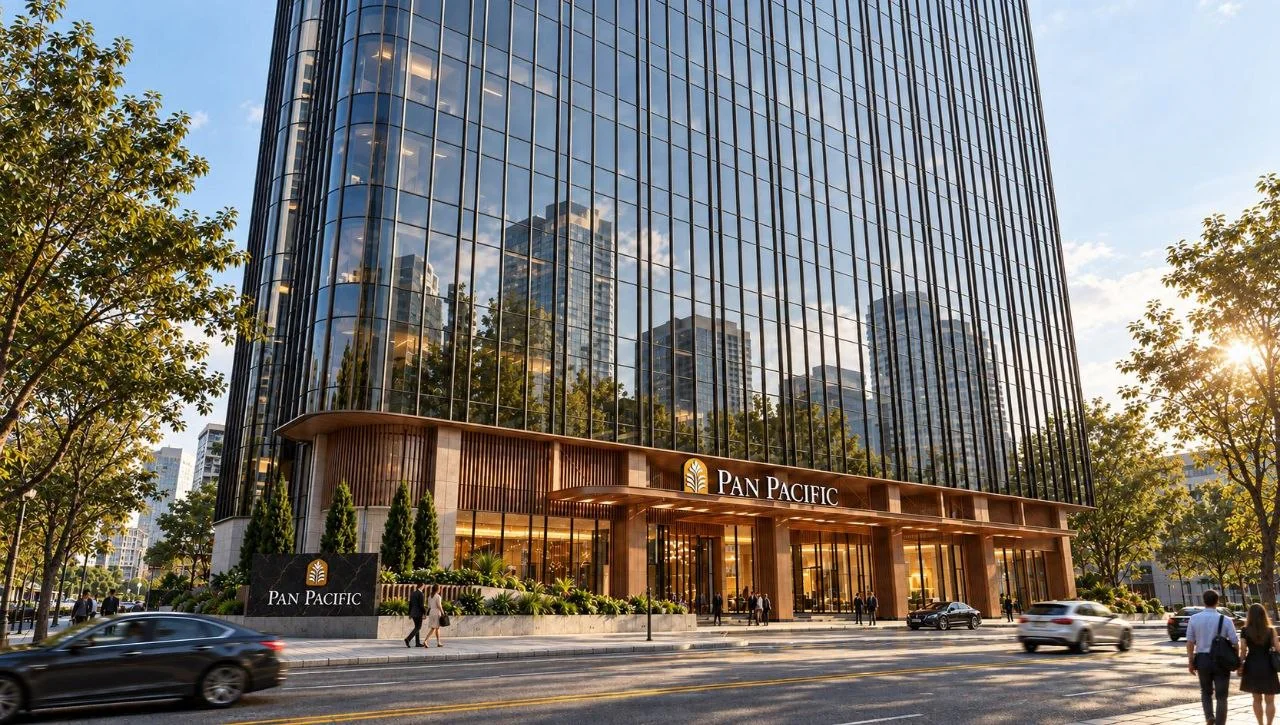 Pan Pacific Phnom Penh, artist impression